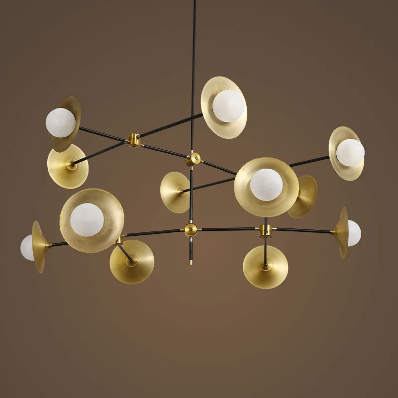 Современный светодиодный подвесной светильник сделай сам черная линия