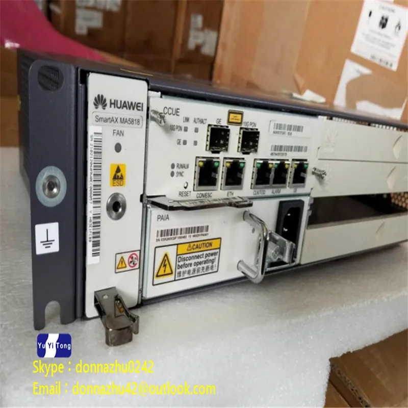 Huawei 10G GPON ONU IP DSLAM MA5818 с платой управления обеспечивает VDSL2 ADSL2 + SHDSL порты|dslam| |