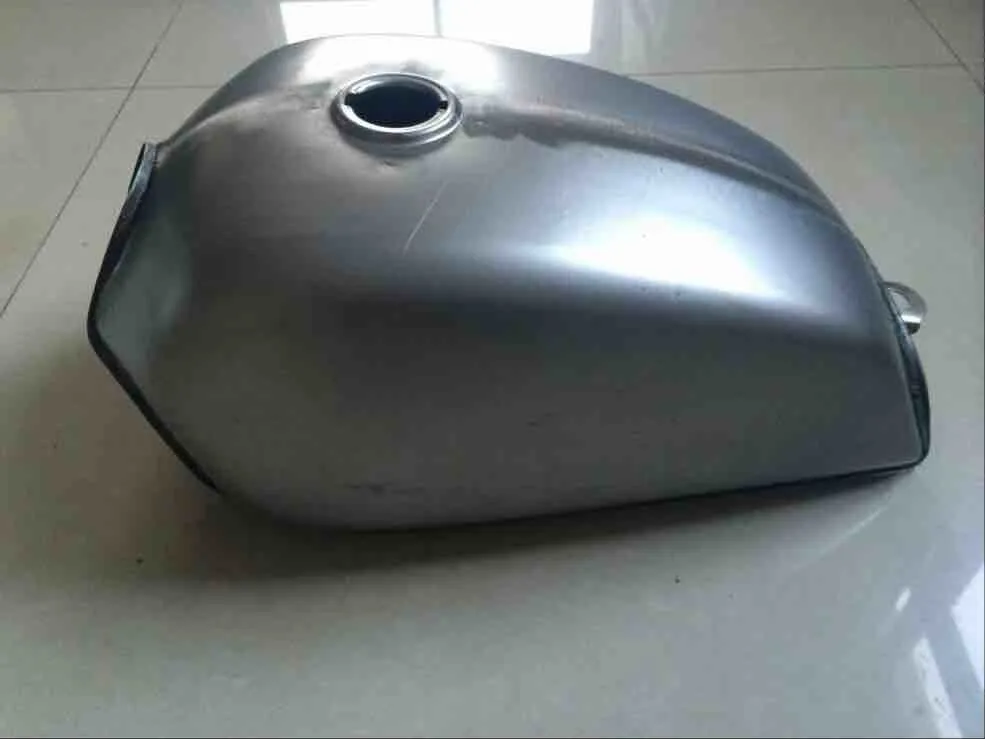 

DIY DY90 Bare Metal Motorcycle Fuel Tank Raw Metal Oil Tank Petrol Tank