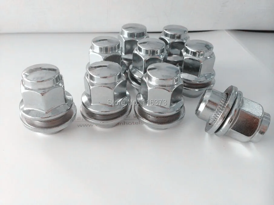 24 шт. OE Mag стильные гайки с шайбой | 12x1 5 На складе Mitsubishi 2004 2011|lug nuts|12x1.5 nutsmitsubishi lug nuts
