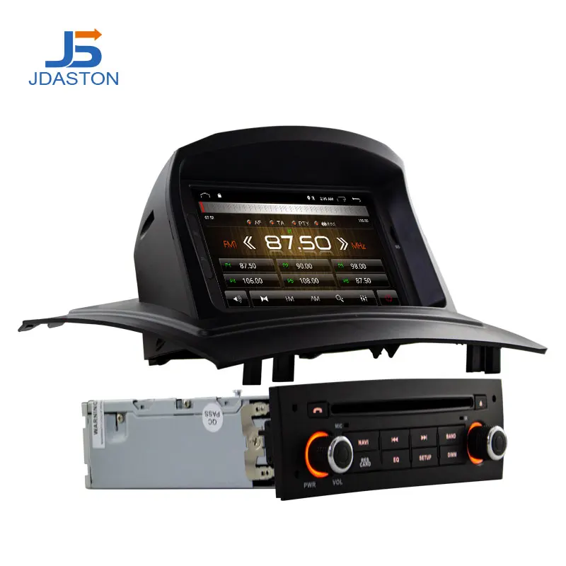 JDASTON Android 10 автомобильный мультимедийный плеер для RENAULT Megane Fluence 2002-2008 WIFI