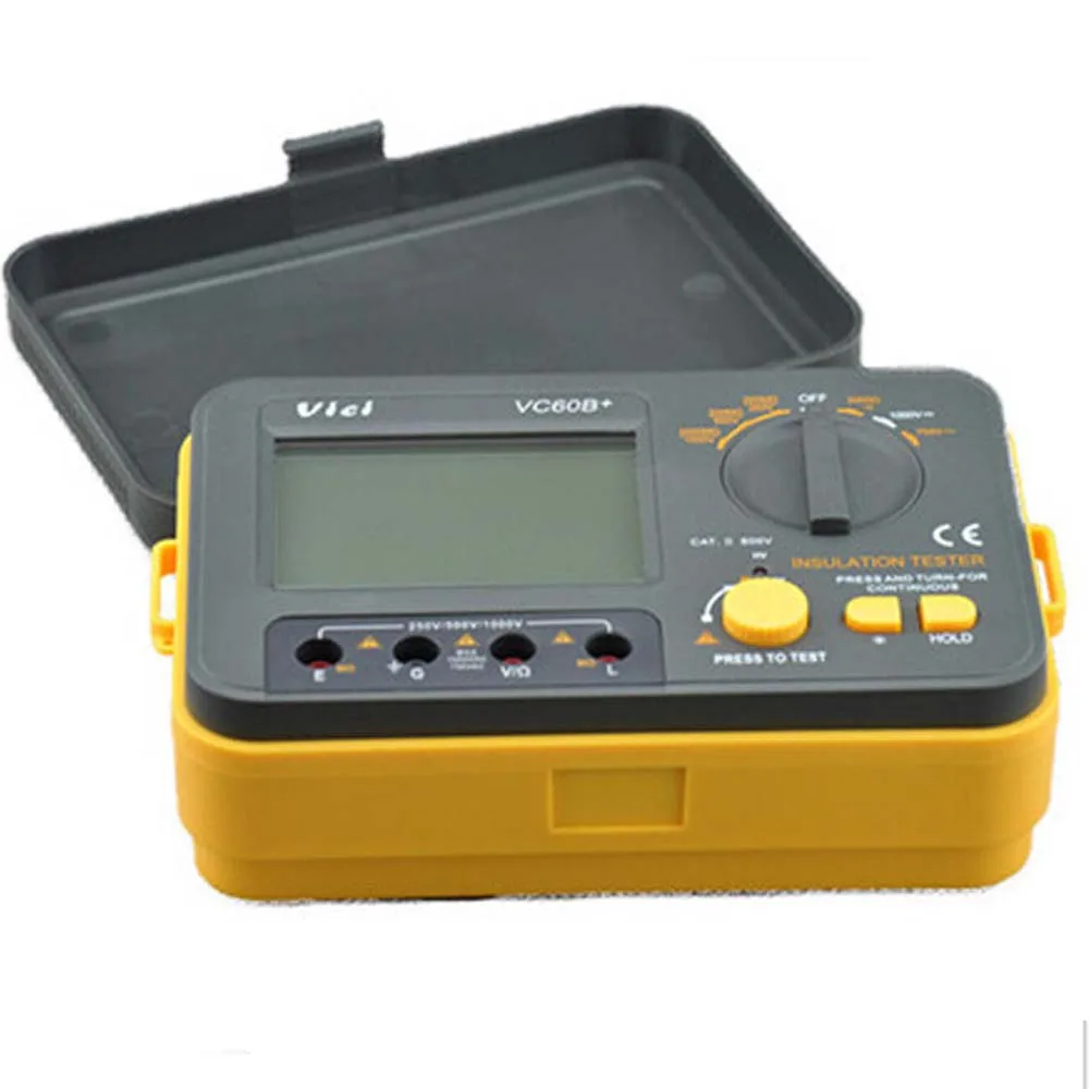 VC60B + цифровой тестер сопротивления изоляции мегометр мегомметр VICHY