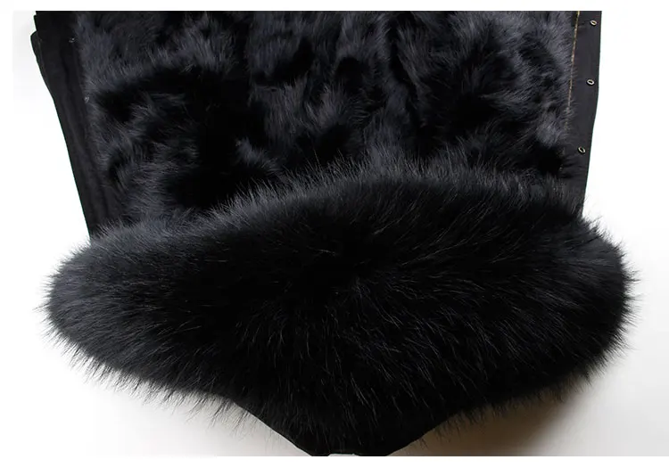 OFTBUY, парка выше колена, зимняя куртка для женщин, парка из натурального меха енота, пальто с воротником, с капюшоном, настоящая теплая подкладка из лисьего меха