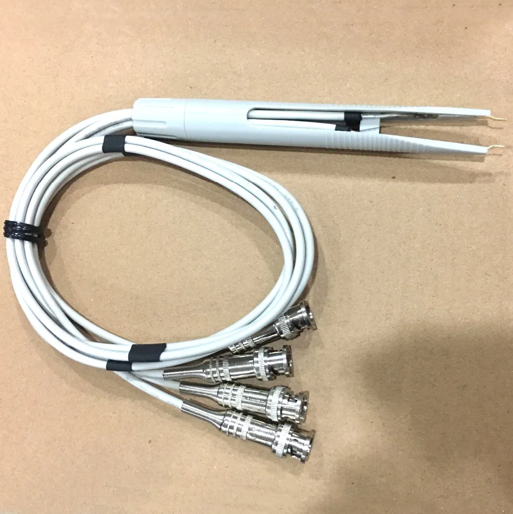Новинка 1 комплект Кельвин Зажим IC SMD тестовый зажим для LCR Meter с 4 тестовыми