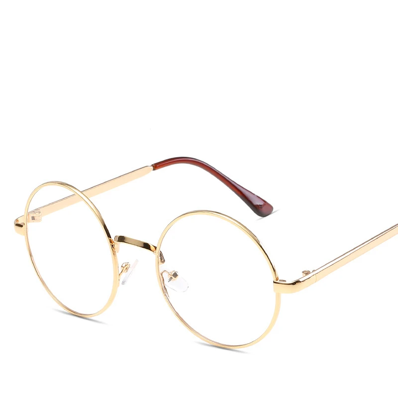 Винтажные круглые очки оправа для женщин компьютерные прозрачные линзы