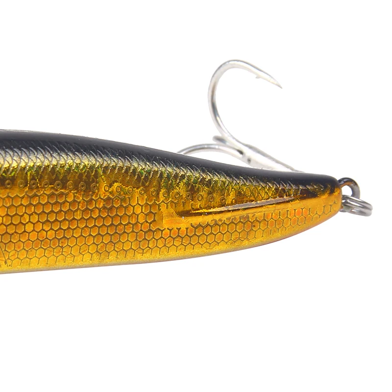 SEAPESCA рыболовная приманка Лазерная гольян 10 см 17 г Pesca крючки медленно тонущий