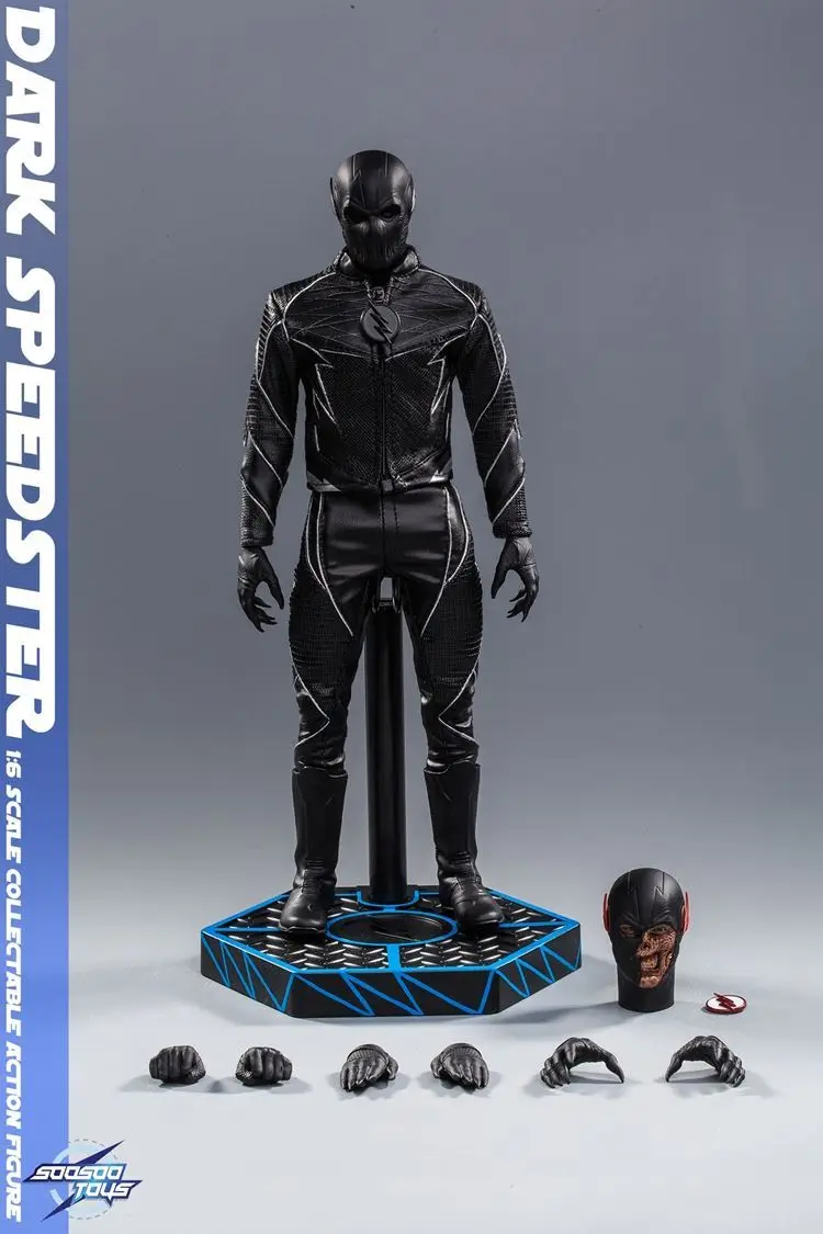 Soosootoys SST010 1/6 Dark Flash Dark Speedster Коллекция фигурка для фанатов подарок на праздник