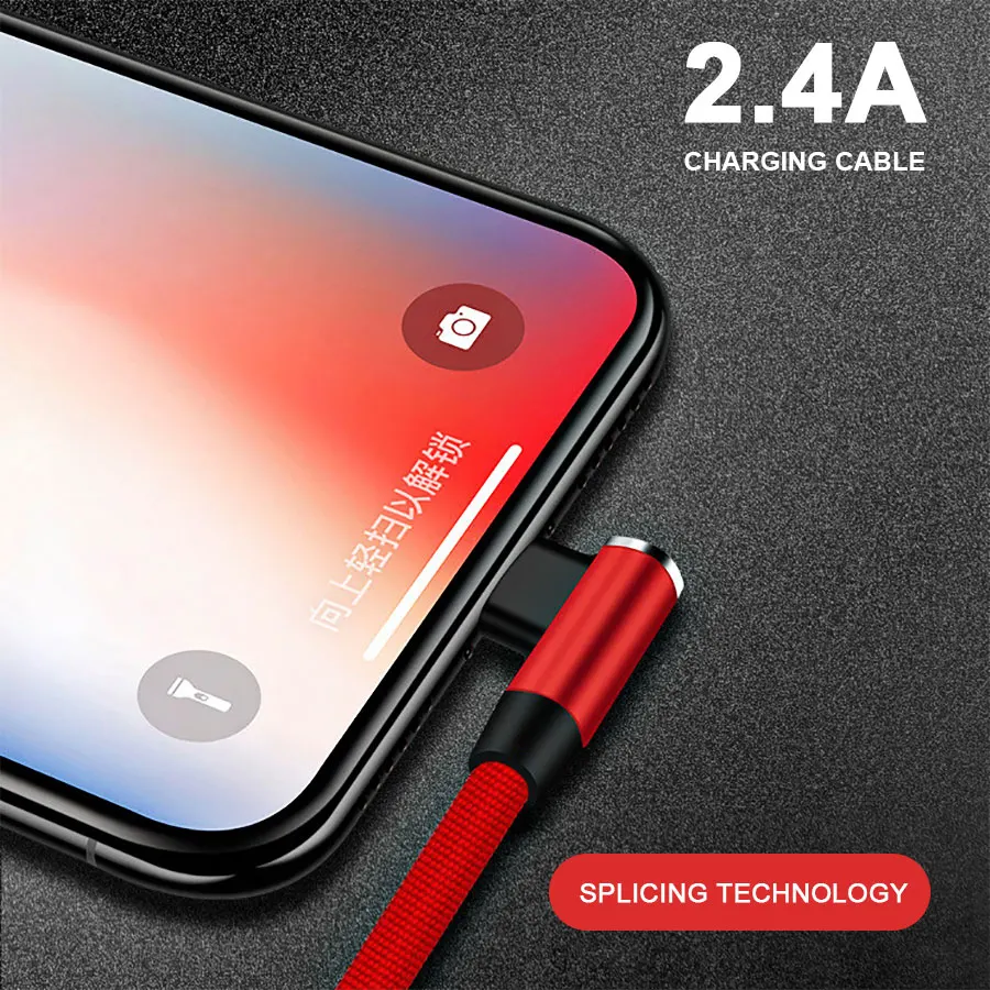 Кабель WST USB Type C 2.4A кабель для Huawei Samsung Xiaomi Mi5 Mate 20 зарядки телефона кабели типа c
