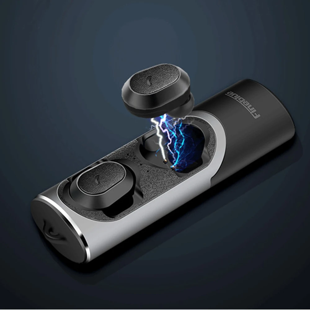 Remax TWS 4 Bluetooth наушники Близнецы Беспроводные с зарядным устройством гарнитуры 5 0