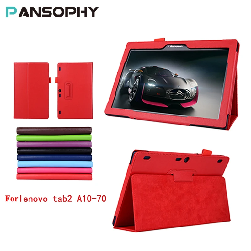 

For Lenovo Tab 2 Smart Tablet Case Cover A10-70 A10-70F A10-70L X70F X70L tablet 10.1'' PU Leather