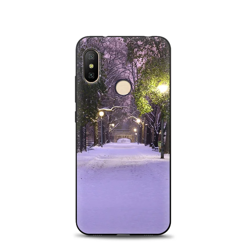 JURCHEN чехол для телефона для Xiao mi Red mi 6 Pro Чехол глобальная версия мультяшная Мягкая силиконовая задняя накладка из ТПУ чехол для Xiaomi mi A2 Lite чехол - Цвет: 16