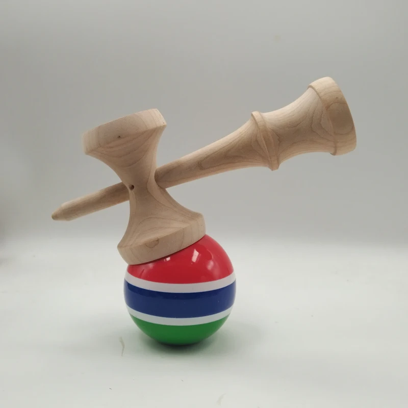Топ баланс Kendama бук Tama с липким покрытием трехцветный Сплит дизайном пояса V3.0 Mample