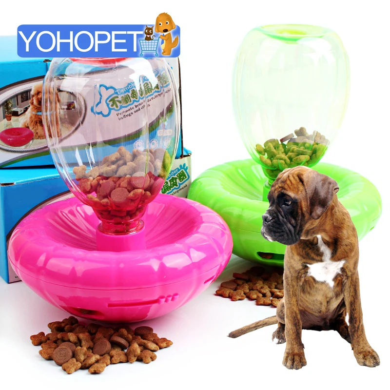 Cat Food Container Bowl For Dogs Dispenser Feeder Bowls Feeders Dog Pet Automatic Feeding Dishes Slow | Дом и сад