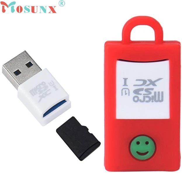 

Mosunx Simplestone MINI 5Gbps Super Speed USB 3.0 Micro SD/SDXC TF Card Reader Adapter 0308