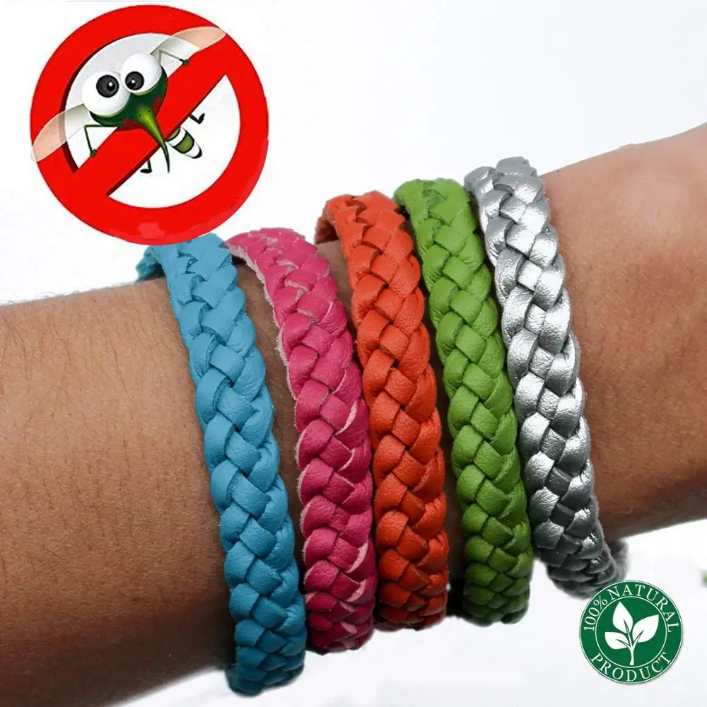 3 шт. комаров браслет-натуральный для взрослых и детей водонепроницаемые