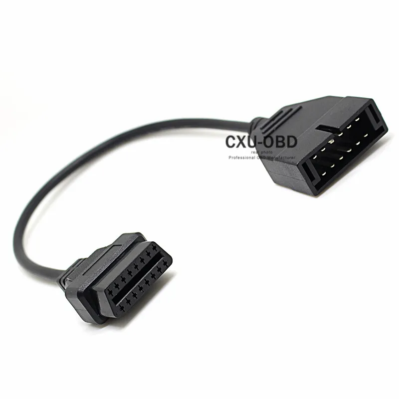 12-контактный Кабель-адаптер obd1-16pin obd2 для G M DAE-WOO | Автомобили и мотоциклы