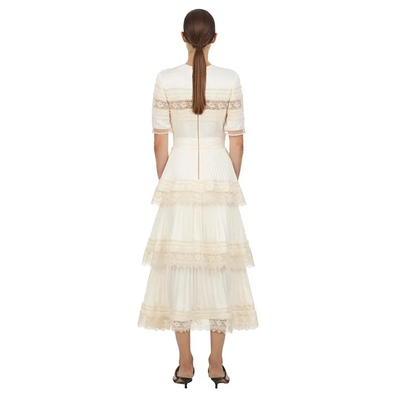 Женское платье-торт элегантное короткое Кружевное платье знаменитости с