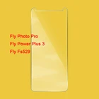 Защитный экран для смартфона Fly Photo Pro  Power Plus 3, закаленное стекло, защитная пленка
