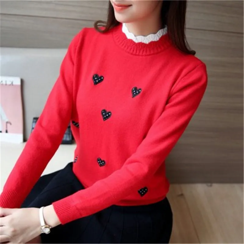 2018 осенью новый пуловер Короткие трикотажные Топы корректирующие Для женщин