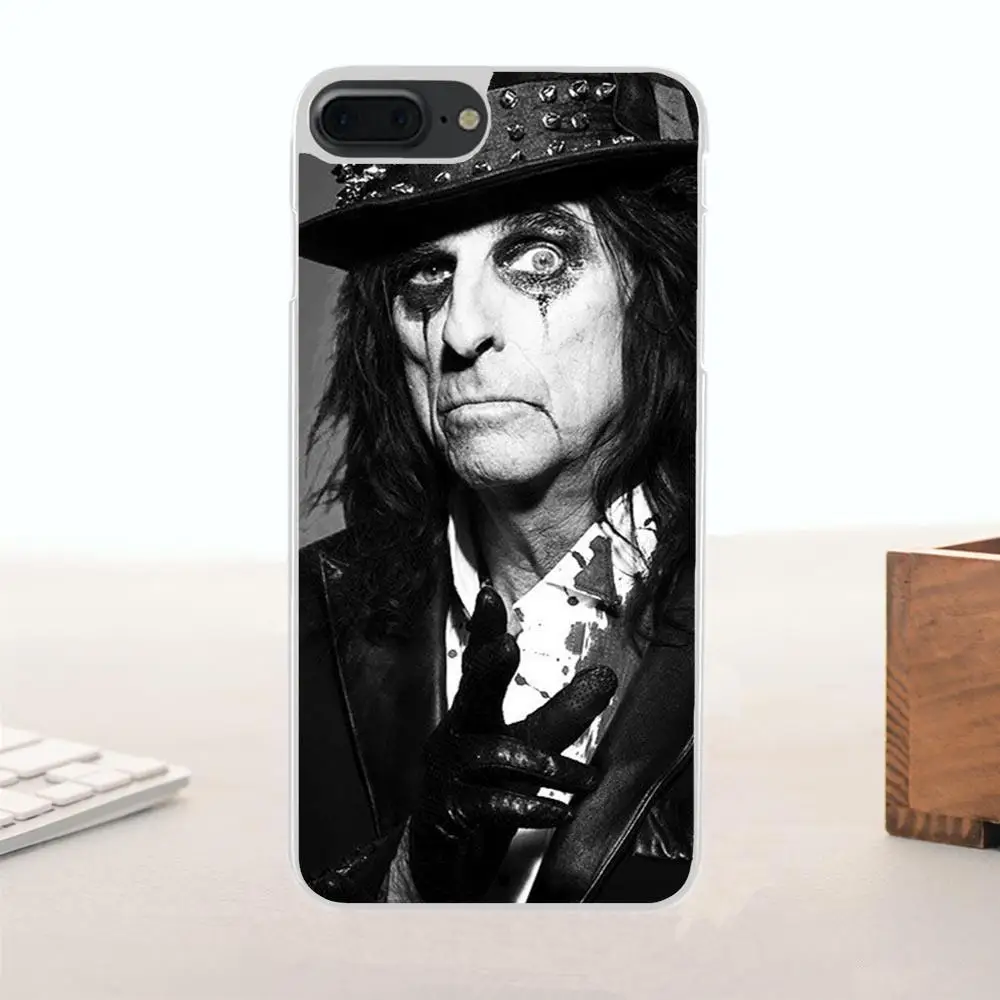Мягкий ТПУ милый чехол Alice Cooper из тяжелого металла для Xiaomi Redmi 5 4A 3 3S Pro Mi4 Mi4i Mi4C Mi5 Mi5S