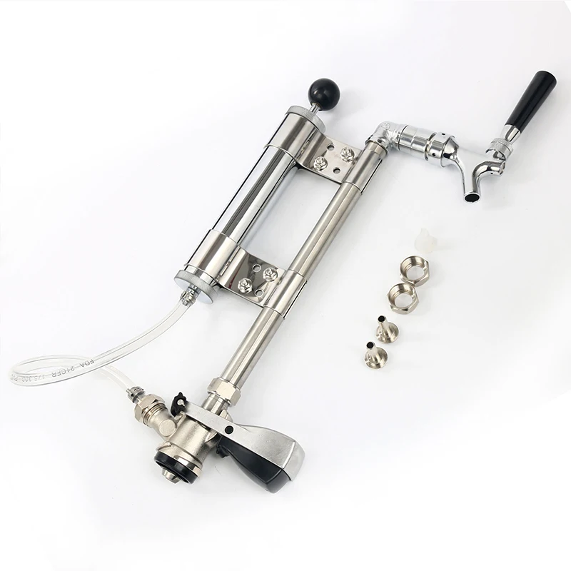 Homebrew пиво вечерние туфли-лодочки с D Тип бочонок муфта Нержавеющая сталь коснитесь и винт баррель муфта бочку вечерние туфли-лодочки Барные аксессуары
