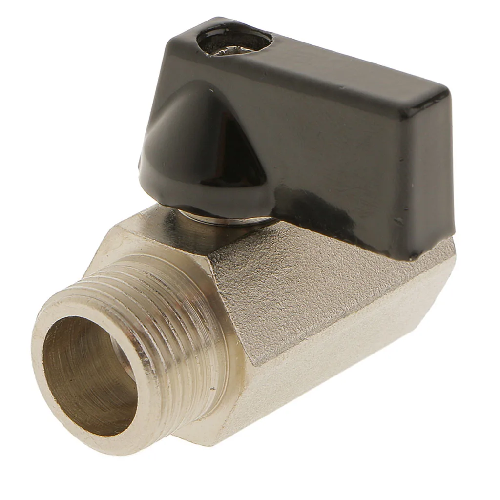 F X M 3/8 NPT латунный шаровой клапан Пескоструйный переключатель управления потоком