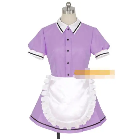 

New Anime Blend S cosplay Japanese cute Cartoon maid uniform blue green yellow pink purple Maid outfit cosplay Halloween costume