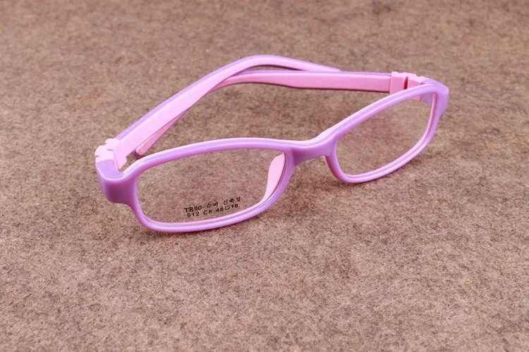 Очки для мальчиков с силиконовой оправой TR90 легкая оправа близорукости