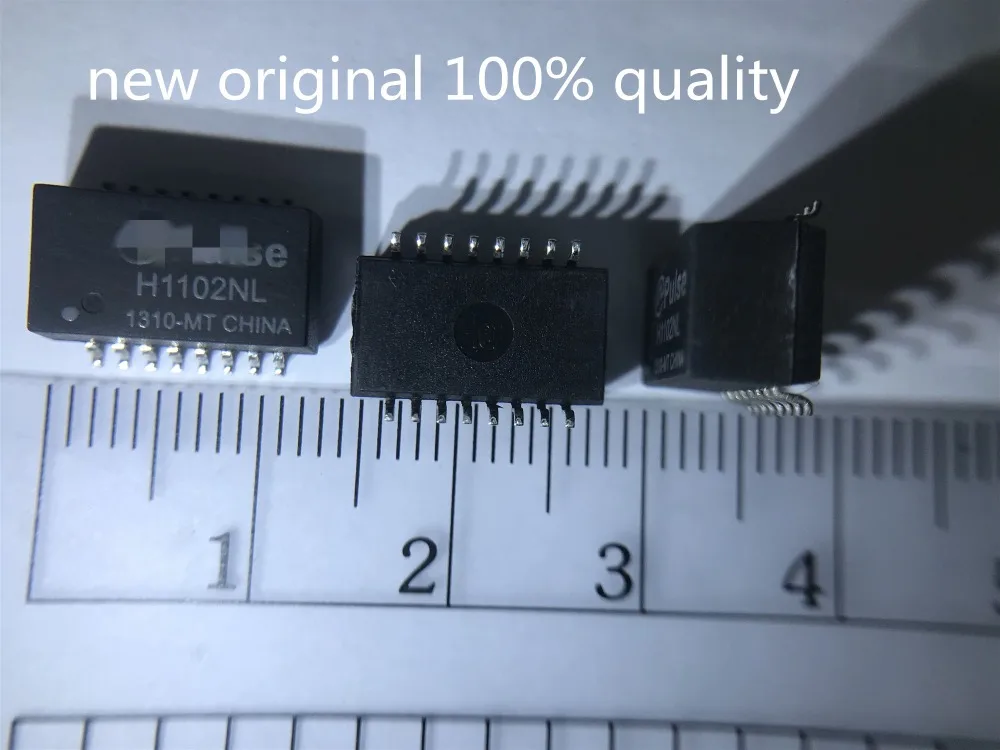 10 шт. H1102NL H1102NLT Новый оригинальный 100% качественный сетевой порт трансформатор