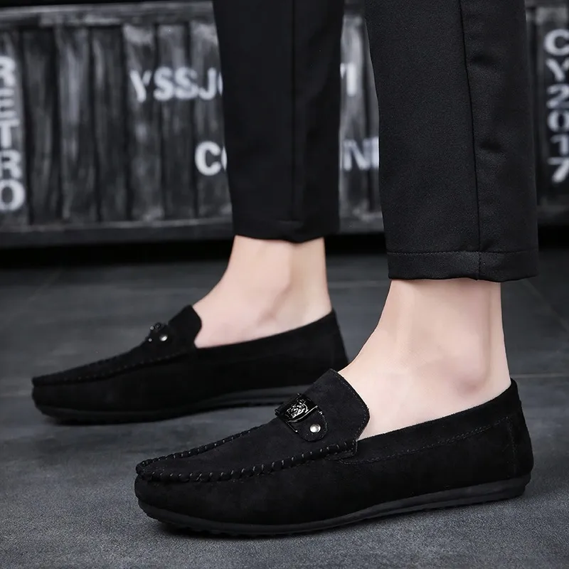 Vosonca Men Shoes Fashion Loafers High Quality Leather Casual Brand Flats Breathable Driving | Обувь