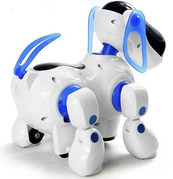 2020 Amazing Robot Dog Lovely Music Shine Intelligent Electronic Walking Puppy Action Toy Pet Kids Baby with Lig |
