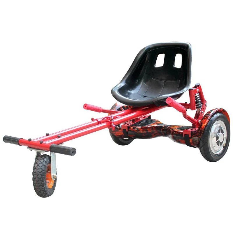 Hoverkart Hovercart Hoverseat Go-Kart с амортизатором и пневматической шиной для внедорожного ХОВЕРБОРДА, Электрический скутер, аксессуары - Цвет: Красный