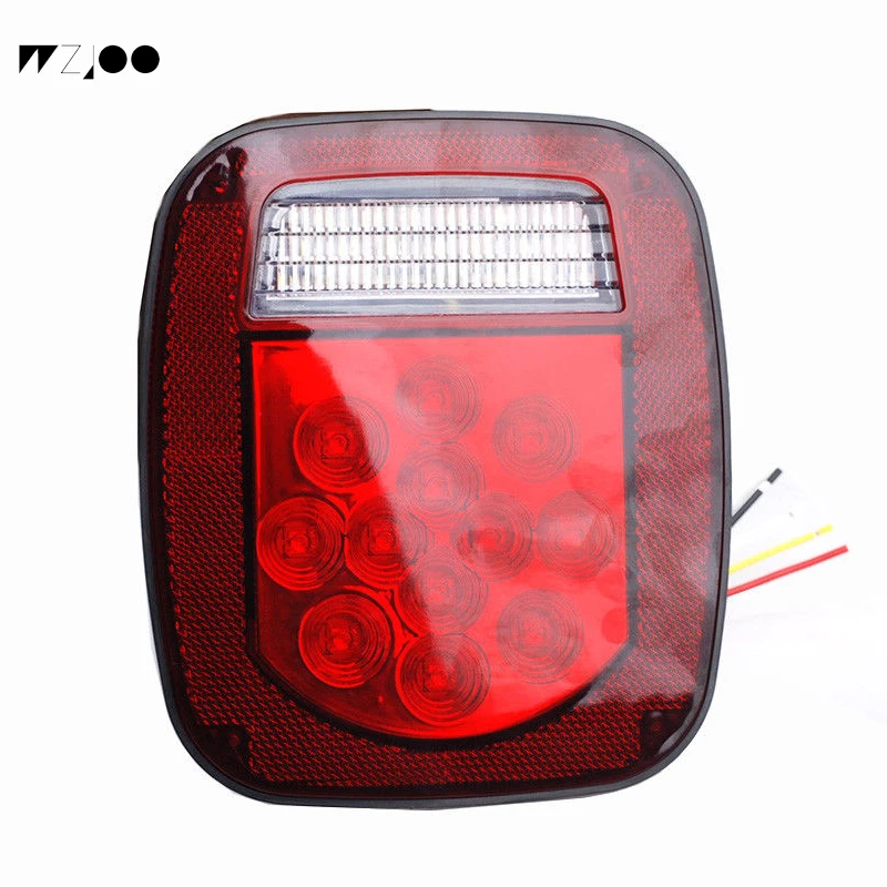 WZJOO универсальный прицеп 39 led/16led тормозной фонарь светильник для Jeep Wrangler TJ