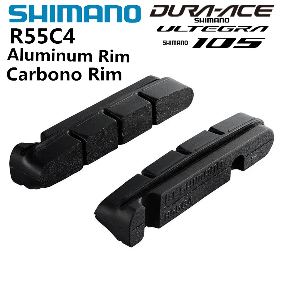 SHIMANO R55C4 Алюминиевый обод R55C4 карбоновый обод Шоссейные Тормозные колодки DURA ACE ULTEGRA 105 R8000 6800 5800 R9100 6810 R8010 5810 тормозные колодки