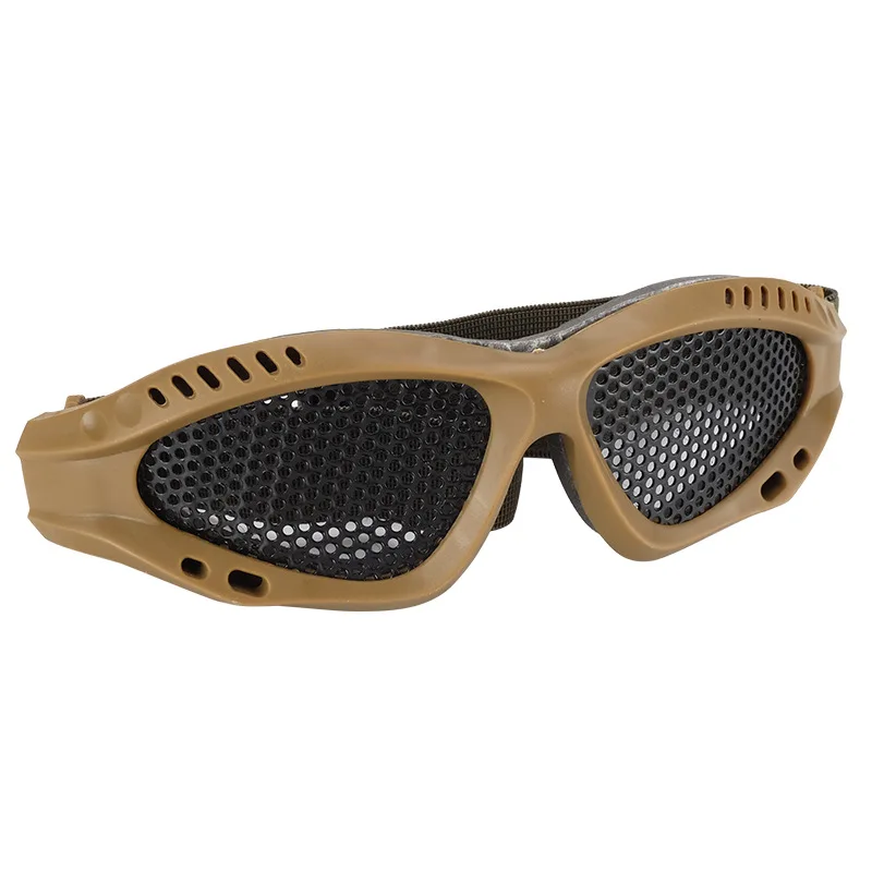 Goggles Brown Стрельба игры пистолет аксессуары лицевой щит очки CS оборудование Тактический для Nerf пистолет - Цвет: Goggles Brown