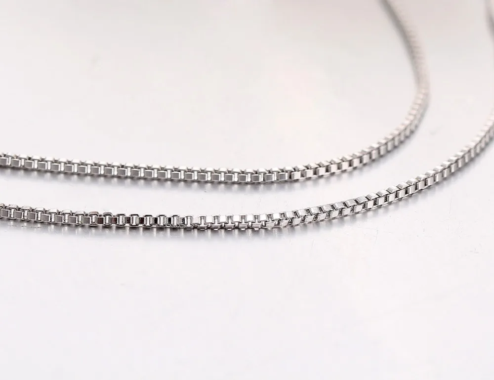 Ожерелье Windshow женское с пружинной пряжкой ювелирное изделие цвета белого золота