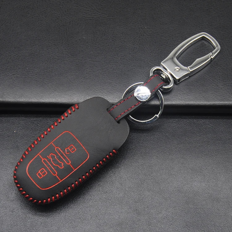 Truck Leather car Key case key cover for Intelligent Pack A6l A4L Q3 Q5 Q7 A1 A3 A4 A5 Female a6a7a8 | Автомобили и мотоциклы