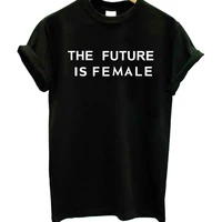 skuggnas the future is female print women tshirt cotton casual funny t shirt for lady girl top tee hipster tumblr top shirt
