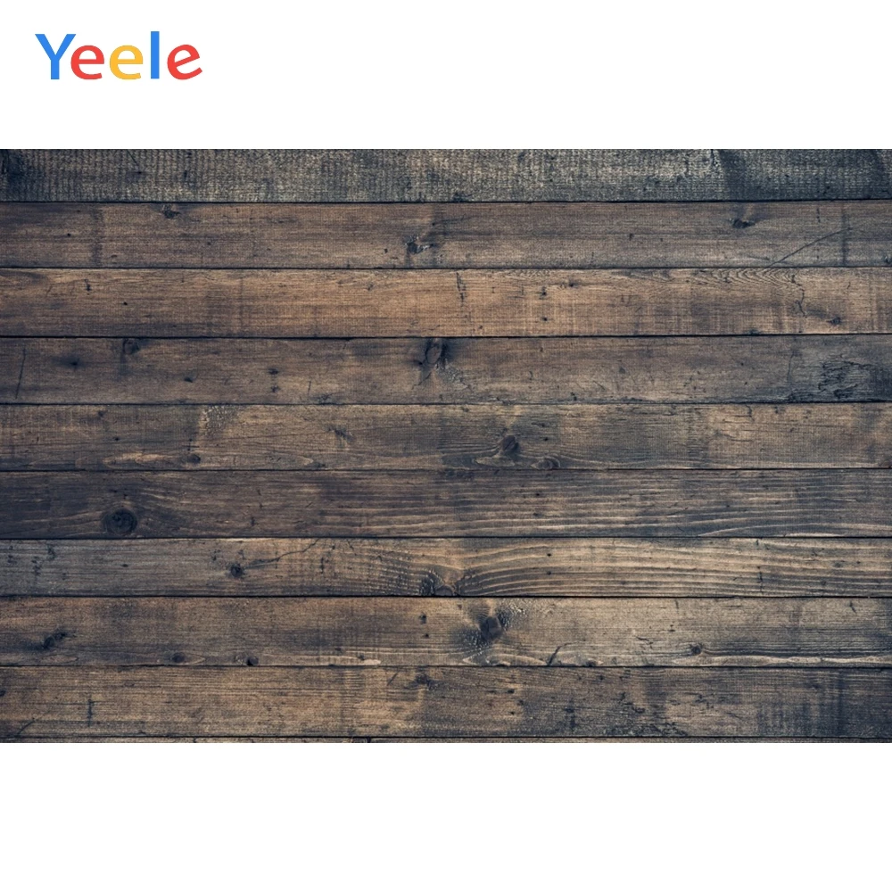 Yeele старые Темные деревянные доски выцветшие текстура гранж портрет фотографии