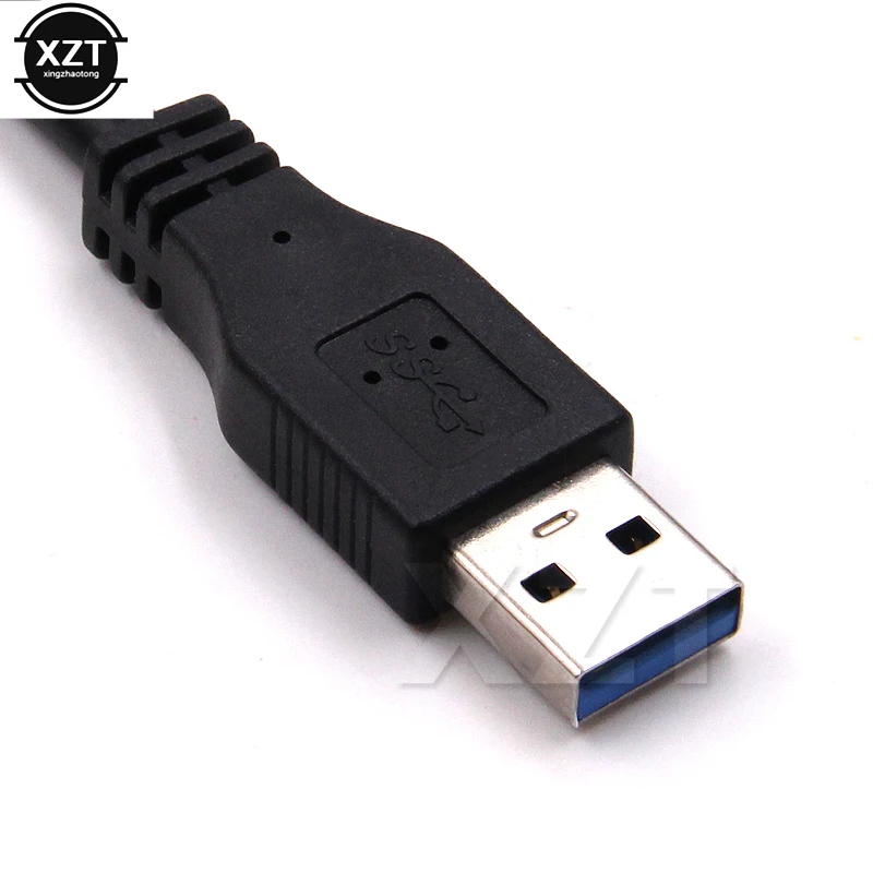 1 шт. Новый SATA кабель для передачи данных USB2.0 и USB 3 0 тип A к папа Y Разъем жесткого