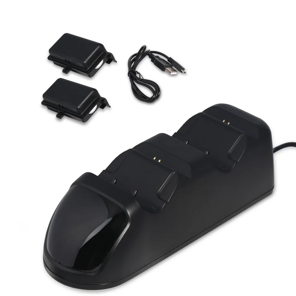 Зарядная Станция для двойной док станции + 2 перезаряжаемых аккумулятора