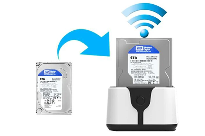 WiFi HDD док-станция Внешние USB порты кард-ридер расширение персональный LAN хранение беспроводной передачи данных 3 режима работы