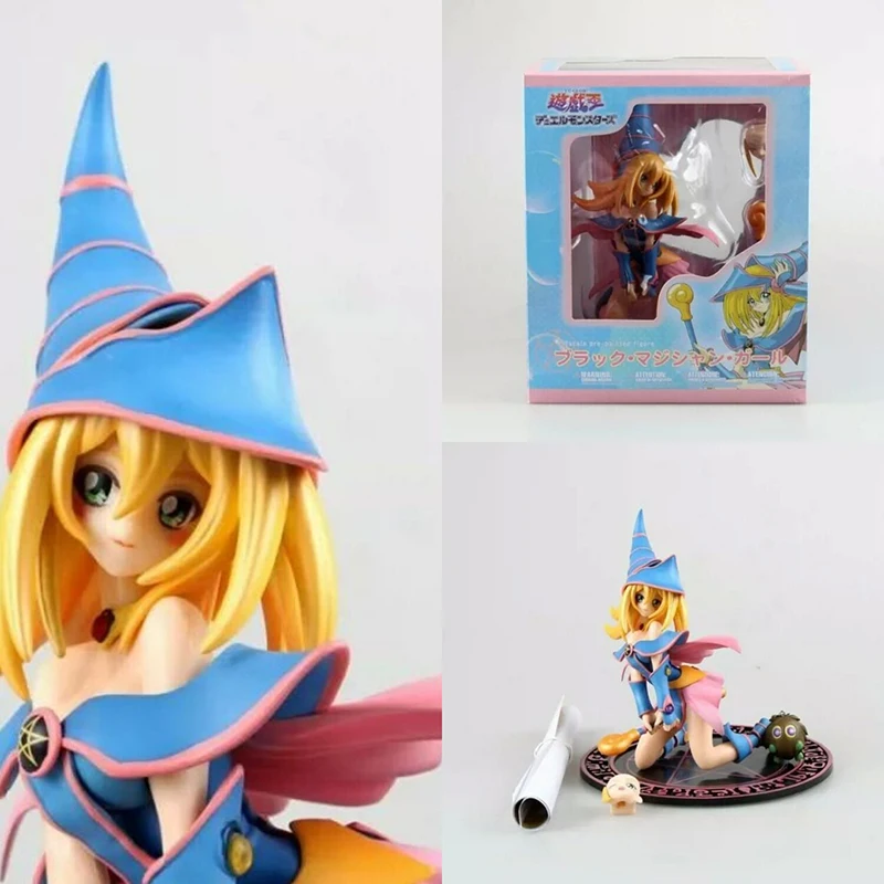 Аниме Yu Gi Oh Темный волшебник девочка Мана ПВХ фигурку куклы игрушки