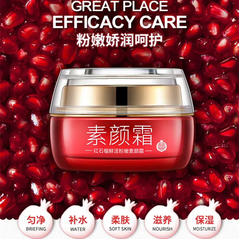 OneSpring красный гранатовый тонизирующий эффект отбеливающий крем для лица Mackup