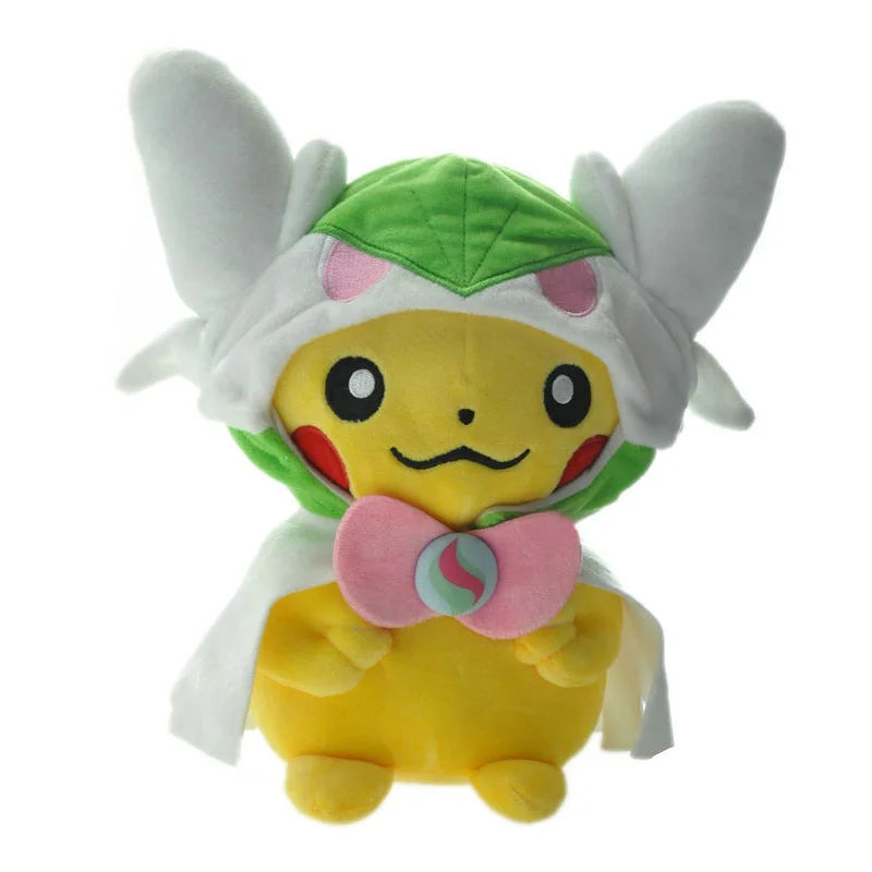 25,5~ 28 см 6 видов стилей пелуче Пикачу Косплэй Denryu Gardevoir Gallade капитан хозяйка Фаршированные Плюшевые игрушки из мультфильма для детей - Цвет: style F 25.5cm