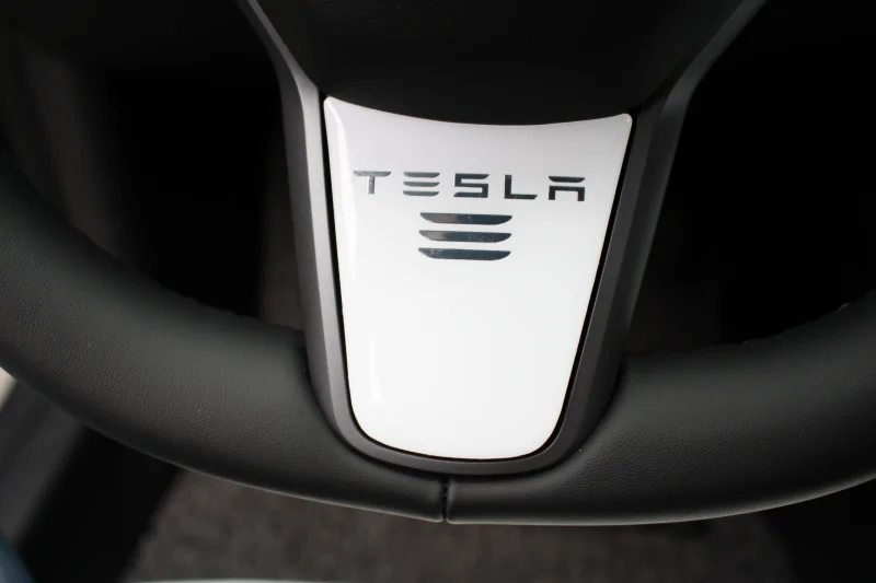 Тесла автомобильный Внутренний чехол для рулевого колеса автомобиля 3D PU