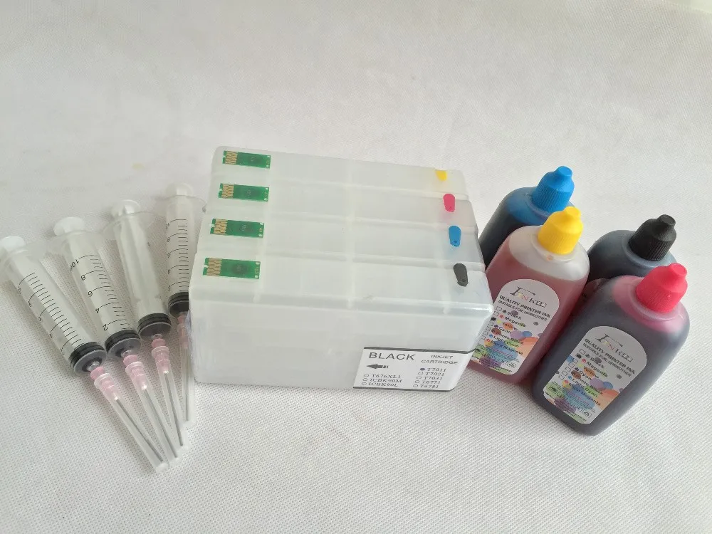 T1261 чернила наборы для Epson рабочей силы 435 545 840 845 645 635 630 633 60 NX330 NX430 принтер с чипом Arc чернилами