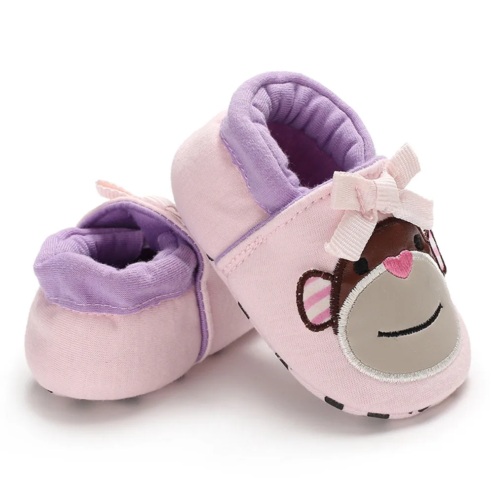 CHAMSGEND/Лидер продаж; Новинка; мягкие ботиночки для маленьких девочек; зимние тапочки с рисунком панды; Теплая обувь для малышей; Прямая поставка; Oct29;