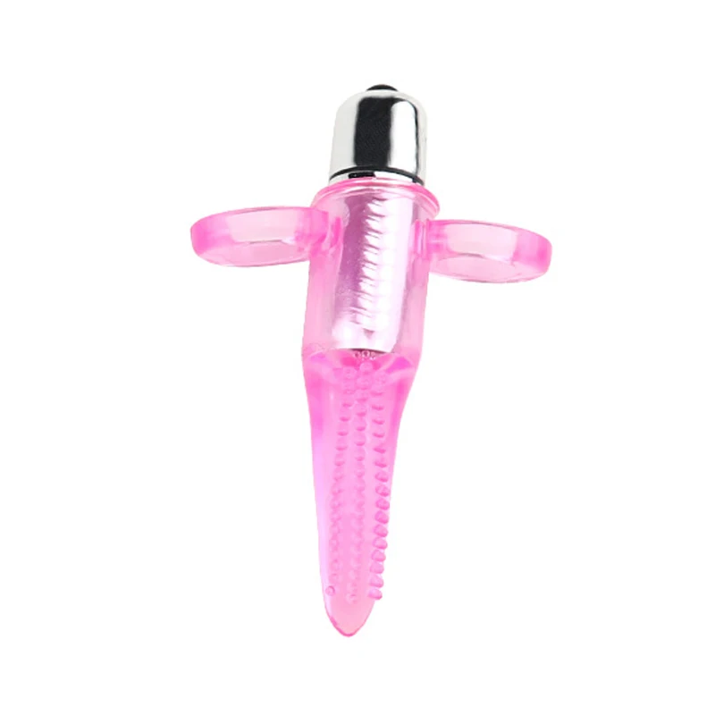 Оральный вибрирующий женский палец петля язык вибратор Стимуляция клитора