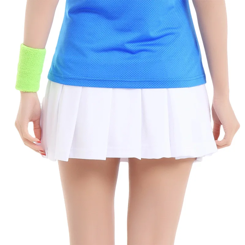 Женские быстросохнущие юбки-кюлоты для бадминтона тонкие спортивные короткие